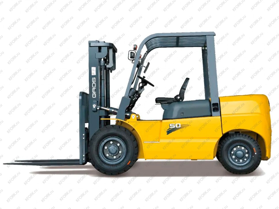 Вилочный автопогрузчик GROS CPCD40 4 т, дизельный